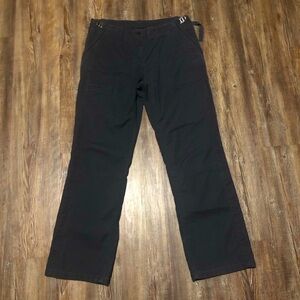 Theory Cargo Pants Women's 6 Utilitarian Charcoal Gray Baggy Loose Fit Casual